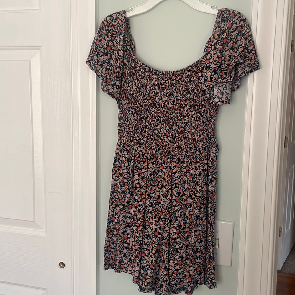 Juniors floral romper